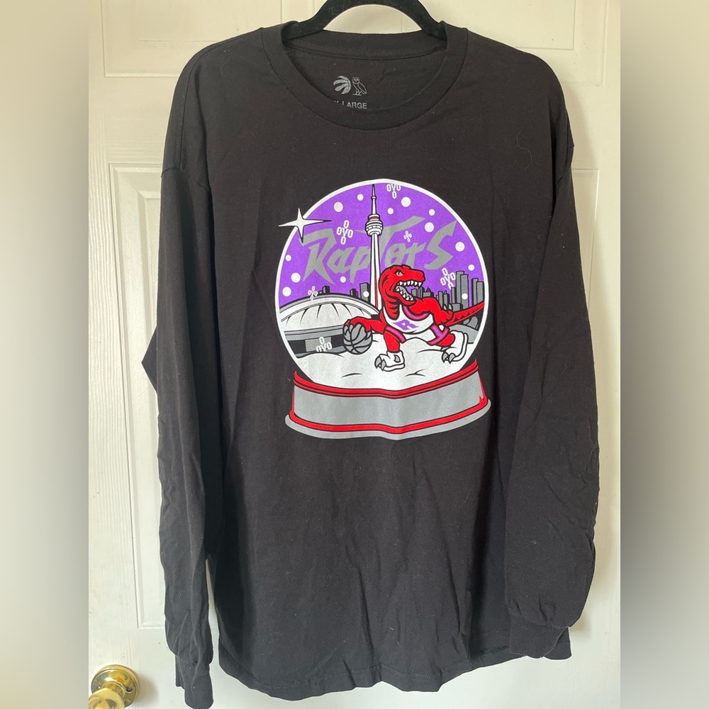 Raptors X Ovo Christmas 2019 Long-sleeve graphic tee